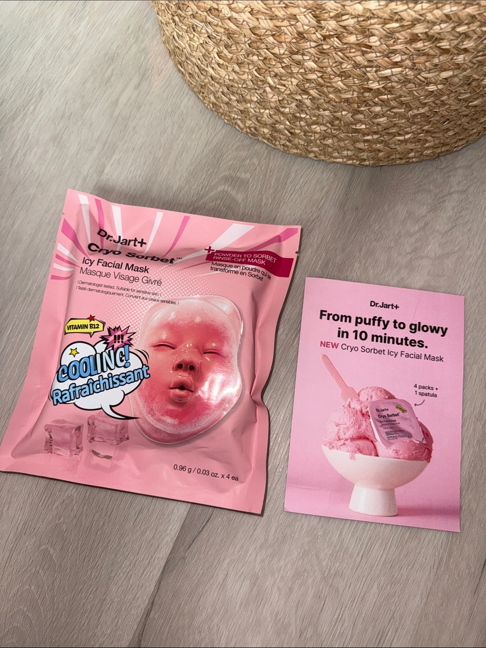 Dr. Jart+ cryo sorbet icy facial mask